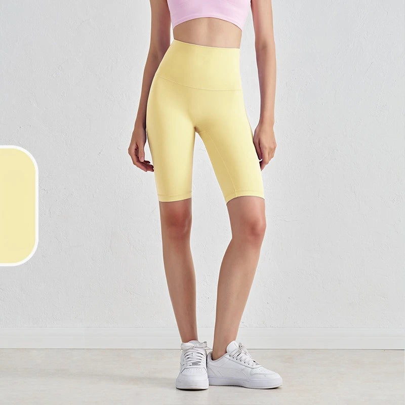New 35 Colors Naked Feeling Yoga Pants High Waist Seamless Leggings Sport Women Fitness Gym Leggings With Pocket - ATFH