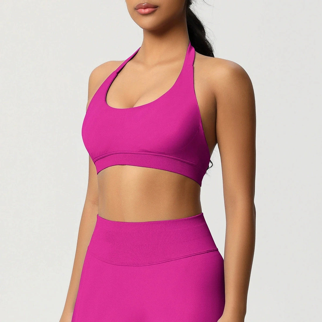 Sports Bra Seamless Workout Tops Gym Fitness Underwear Yoga Bras Sexy Athletic Sport Bra Women Backless Gym Training Crop Top - ATFH