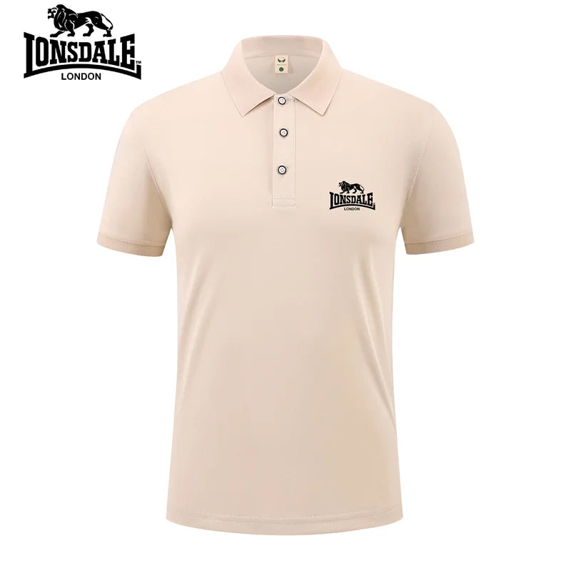 Men's Golf Polo Shirt 2026 New Summer Casual Breathable Short Sleeve Collar Business Shirt Golf Men's Top