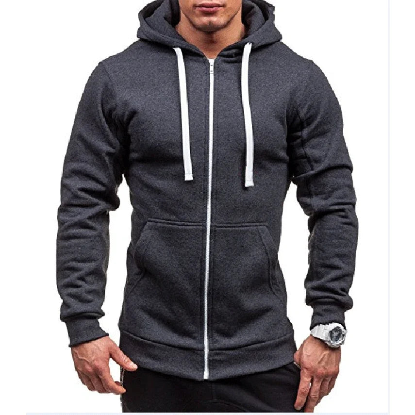 MRMT 2026 New Men's Hoodies Sweatshirts Zipper Hoodie Men Sweatshirt Solid Color Man Hoody Sweatshirts For Male Sweatshirts - ATFH