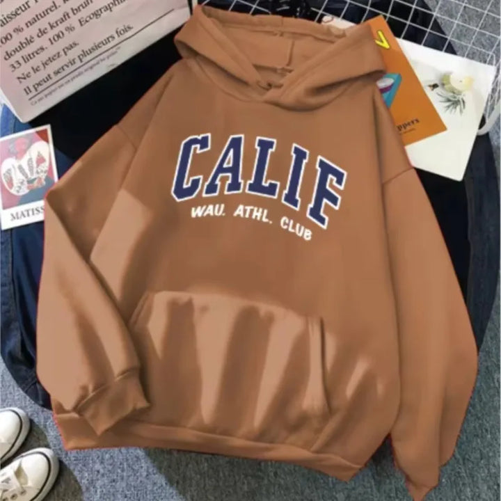 Men And Women Winter Sweatshirt Print Hooded Pullovers Fashion Loose Casual Hoodies Fleece Pullover Women Clothing sportswear - ATFH