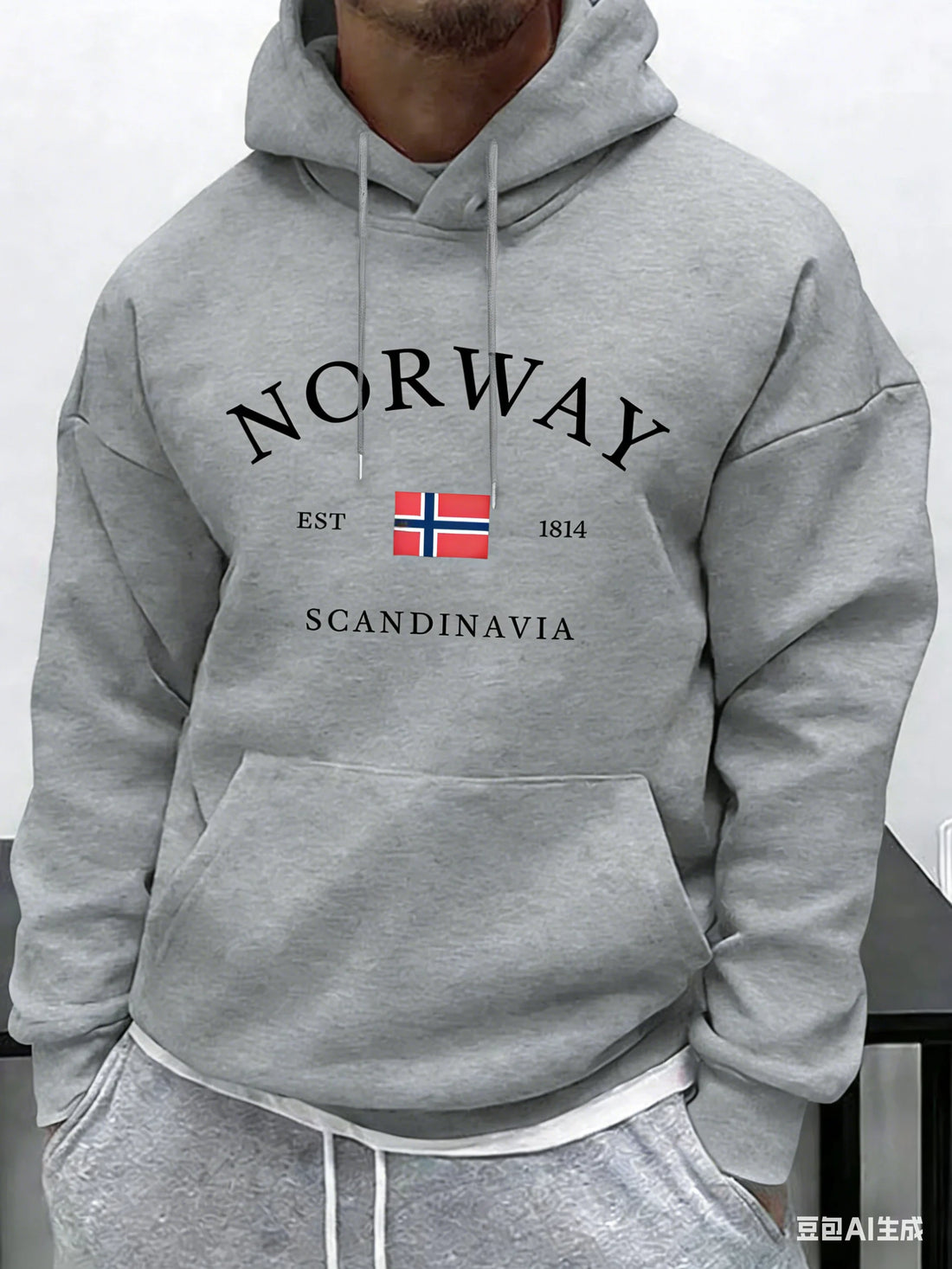 2026New Casual Fashion Comfortable Loose Long-sleeved Retro Street Hoodie Adult Men Autumn Winter Soft Warm Comfortable