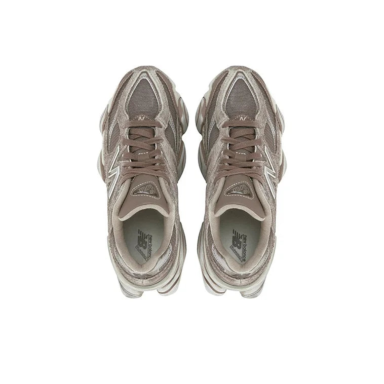 New Balance NB 9060 Mesh, Textile, Pigskin Abrasion Resistant Slip Resistant Low top Casual Shoes Unisex U9060PB