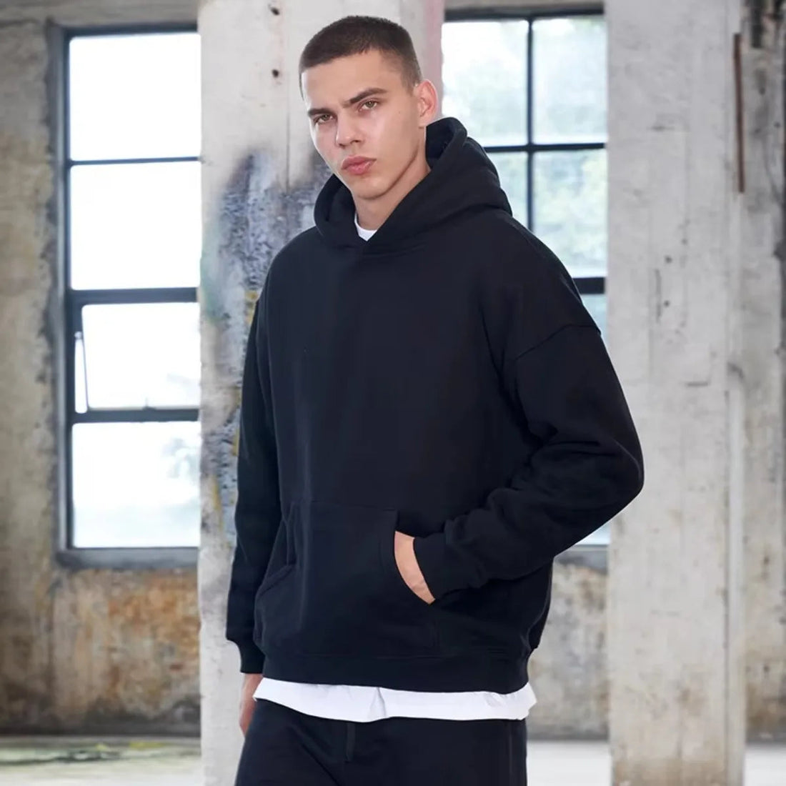 2025 New Men Sportswear Sweater  Hoodies + Pants Sports Clothing Spring Autumn Sets Jogging Trousers Running Male Tracksuits ATFH