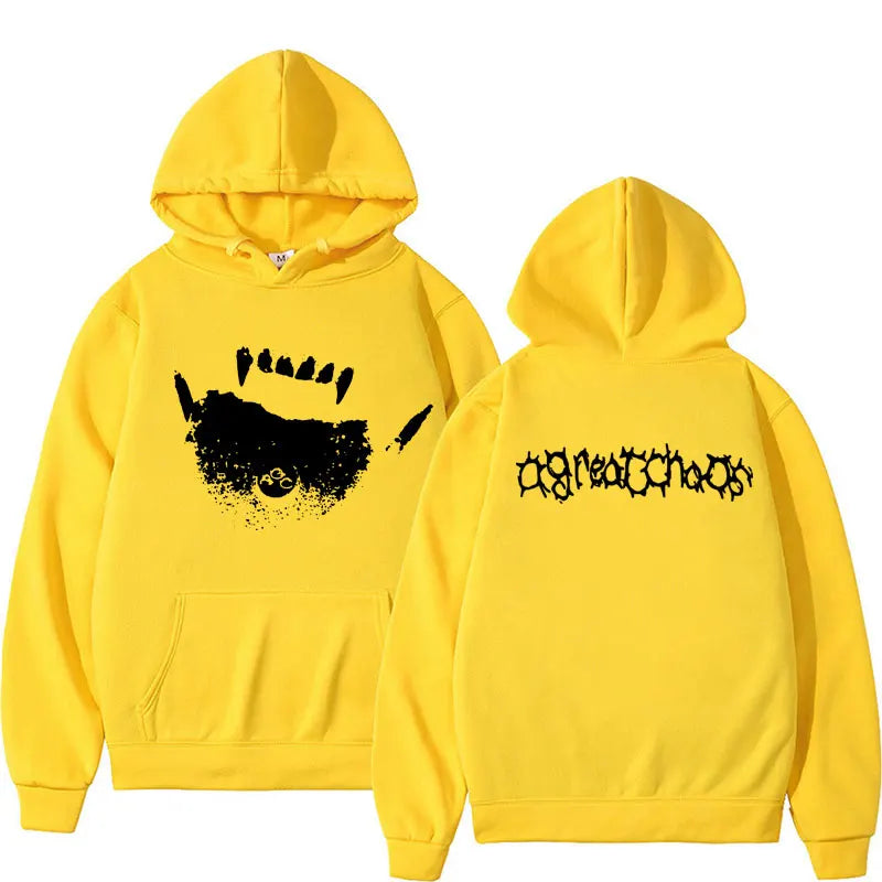 Ken Carson AGC Actual Hate Teen X Vamp Hoodie A Great Chaos Opium Merch Hoodies Men Women Harajuku Fashion Trend Y2K Sweatshirts - ATFH