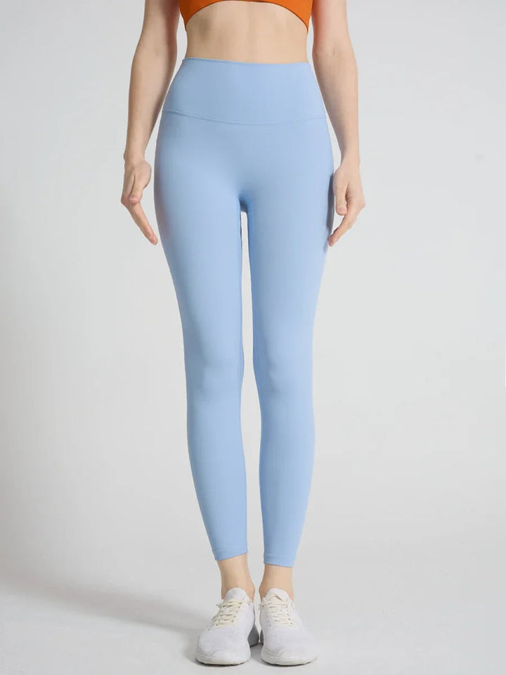Women's High Waist Yoga Leggings Dopamine Color Series High Elasticity Hips Lifting Comfortable Indoor Outdoor Running Yoga Pant ATFH