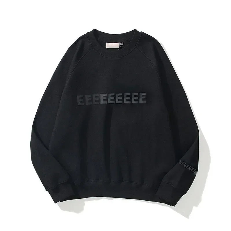 2026 popular ES men's and women's designer hooded sportswear with letters long sleeved hoodie street fashion streetwear - ATFH