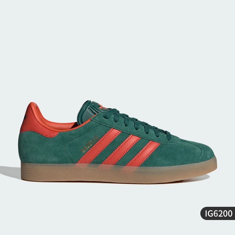 Adidas Official Genuine Gazelle Men's and Women's Classic Retro Sneakers IG6200 ATFH