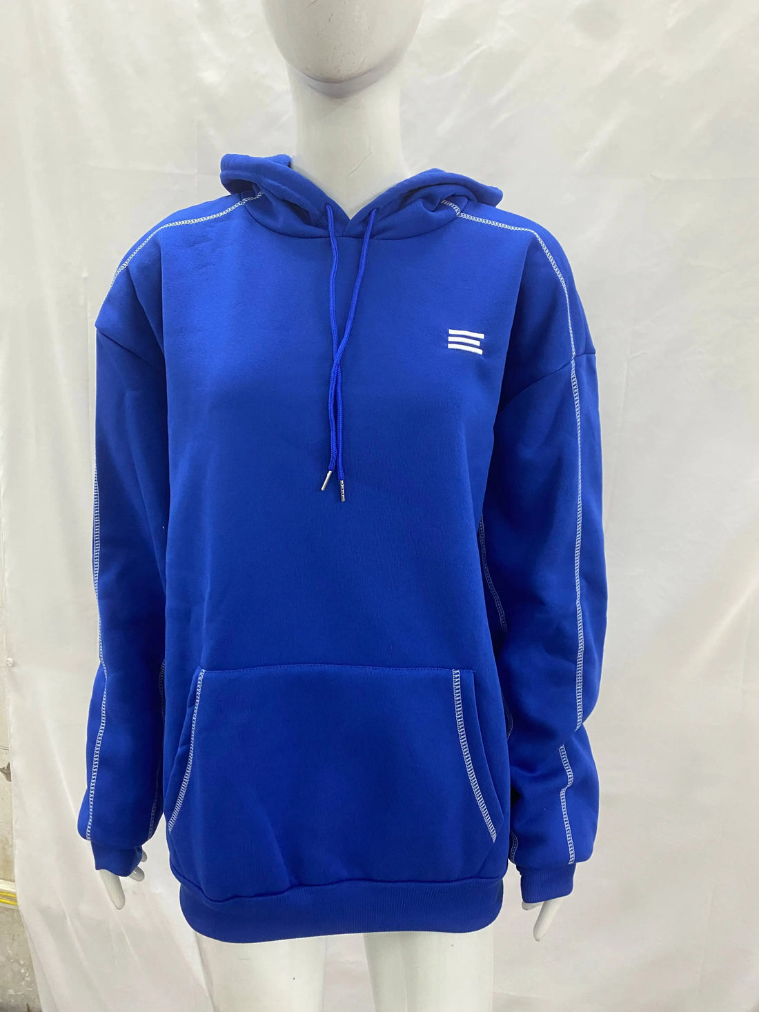2025 Autumn/Winter New Fashion Items Harajuku Street Trendy Hoodie Outward Thread Craftsmanship Couple Hoodie Y2k Clothing - ATFH