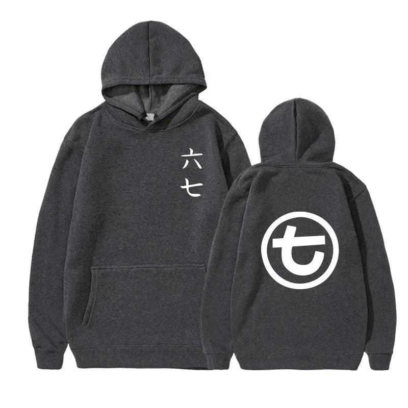 Japanese Anime Sweatshirt Scissor Seven Symbols Killer Seven Hoodie Streetwear Hooded Sweatshirts Casual Hoodies Men Clothing
