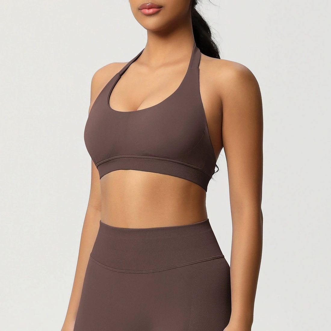 Sports Bra Seamless Workout Tops Gym Fitness Underwear Yoga Bras Sexy Athletic Sport Bra Women Backless Gym Training Crop Top - ATFH