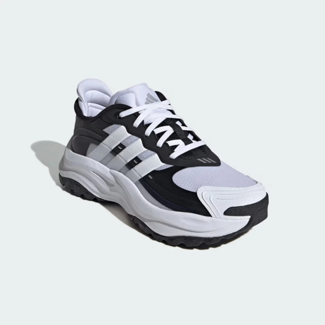 Adidas New Wear-Resistant, Comfortable, Shock-Absorbing Outdoor Commuting Men's Running Shoes Maxxwavy Halo Soft-Soled Non-Fatiguing Outdoor Walking Shoes Black and White Versatile Commuting Casual Sports Shoes Essential for ATFH