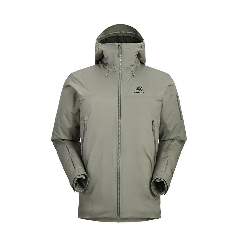 KAILAS Bogda Plus Hardshell  Thermal Hooded jacket Outdoor Waterproof And Windstopper Hiking Jacket KG2441118
