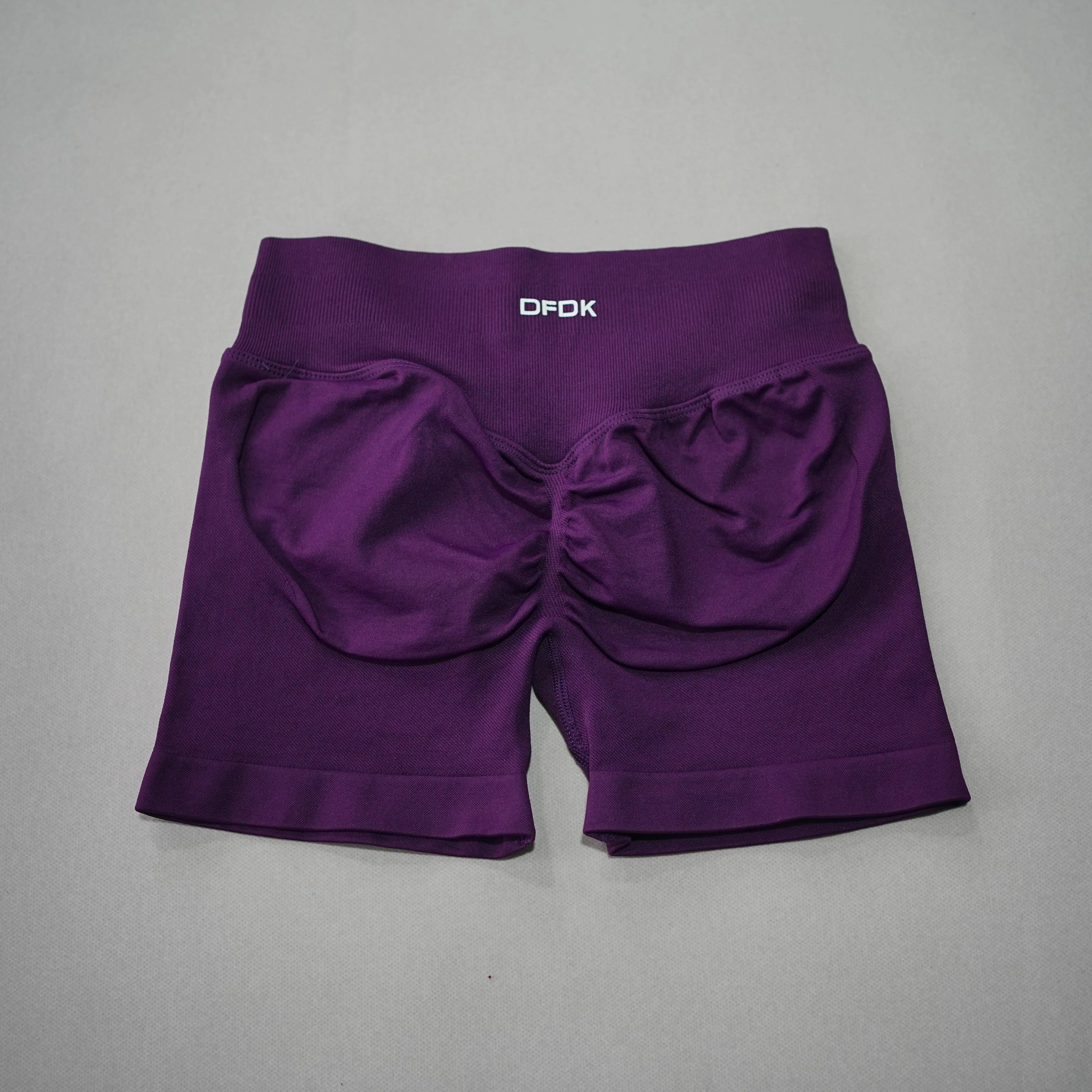 DFDK Women High Waist Yoga Shorts Scrunch Butt Lift Workout Shorts Squat Proof Fitness Gym Running Sports Push Up Athletic Leggi