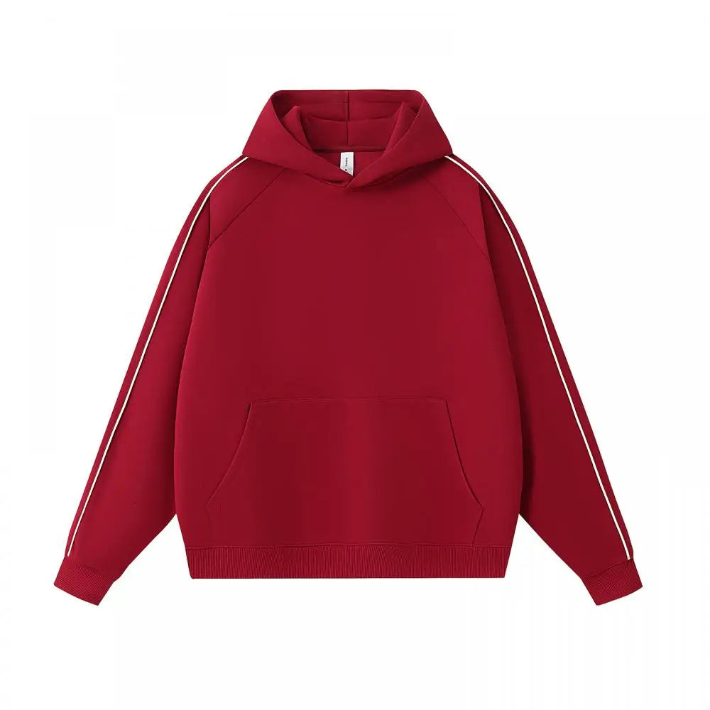 New autumn and winter men's and women's same long-sleeved hooded loose, comfortable and versatile casual sports sweater ATFH