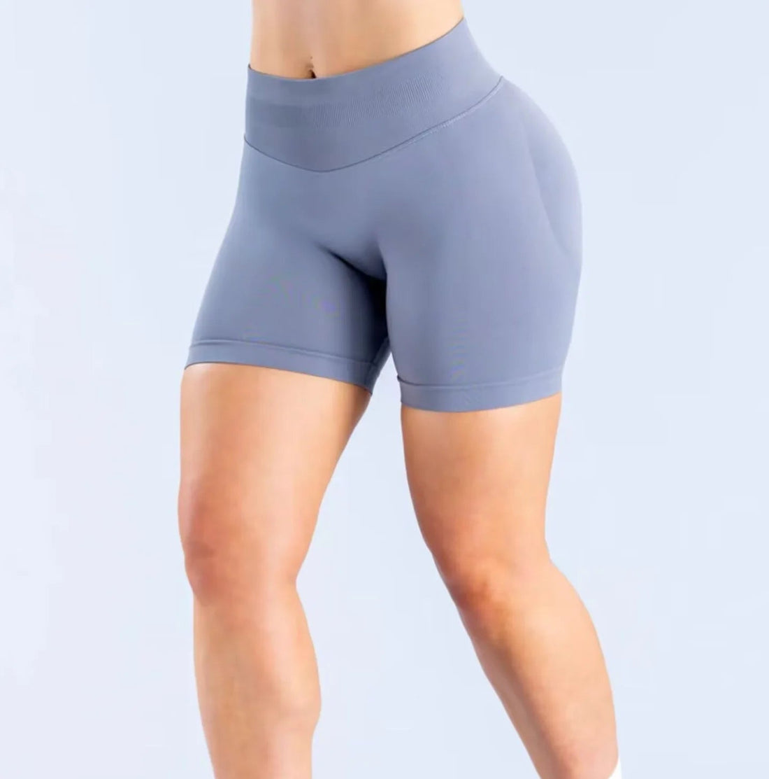 Yoga Shorts Low Waist Seamless Yoga Shorts Scrunch Bum Gym Shorts Women Workout Biker Stretch Fitness Short Fashion Shorts Tahsi Fashion House