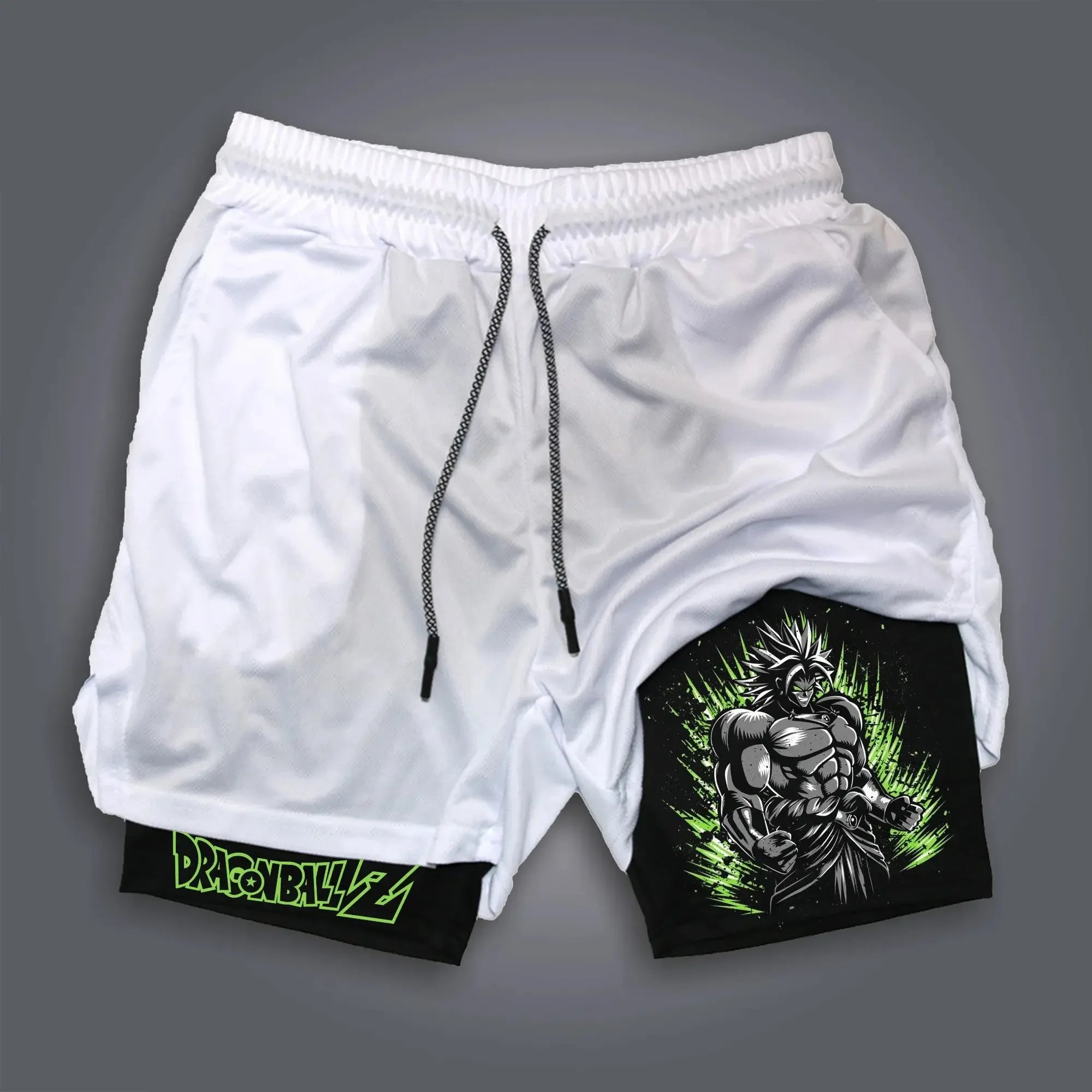 2025 Authentic DBZ Athletic Shorts - Official Shonen Jump Collection, Sweat-Wicking & Lightweight for Cosplay & Gym