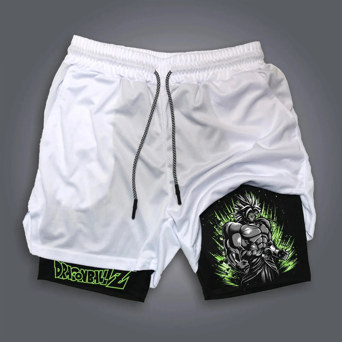 2025 Authentic DBZ Athletic Shorts - Official Shonen Jump Collection, Sweat-Wicking & Lightweight for Cosplay & Gym
