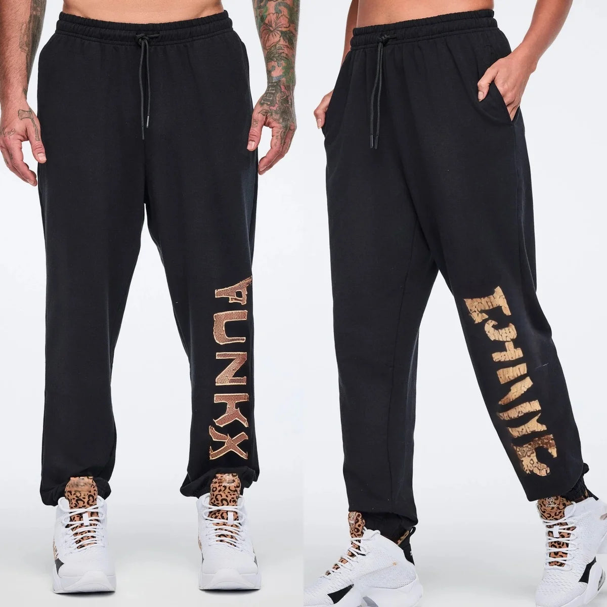 Fit & Funky  Fitness Dancing Running Casual Loose Men's and Women's  Trousers pants bottom  0885