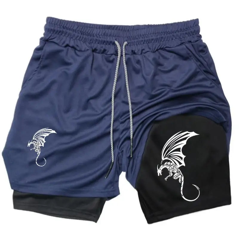 Summer Gym Casual Short Pants fashion Basketball Fitness Shorts Running Jogger Men Sweatpants Workout Athletic Multi-functional