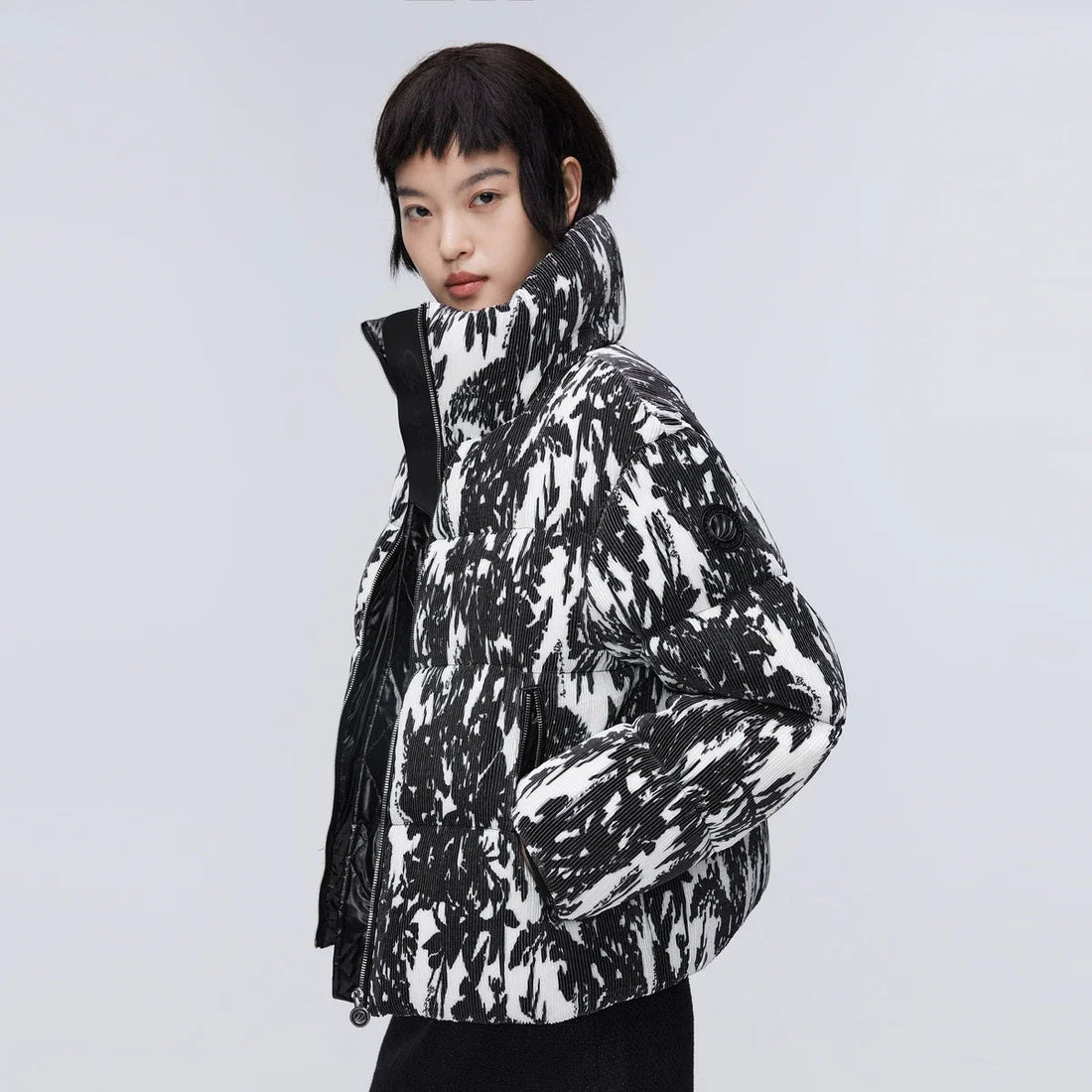 BOSIDENG Winter 90% Goose Down Jacket for Women Snow Jacket stand collar jacket deep winter Puffer Jackets Light Warm ATFH
