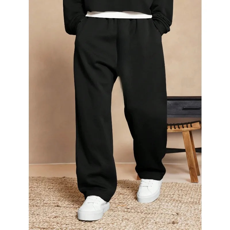 Men's trousers sweatpants comfortable elastic waist jogging sports pants casual comfortable loose pants streetwear