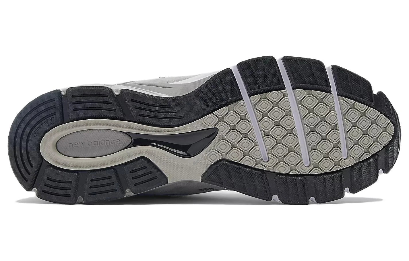 New Balance NB 990 V4 Cushioning Abrasion Resistant Low top Casual City Commuting Running Shoes Unisex Gray U990GR4