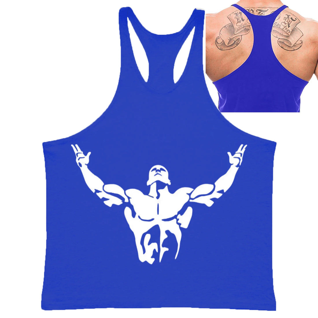 Gym Top Men Bodybuilding Shirt Fitness Men's Vest Singlet Sleeveless Sweatshirt Man Clothes Clothing Stringer Vests Singlets