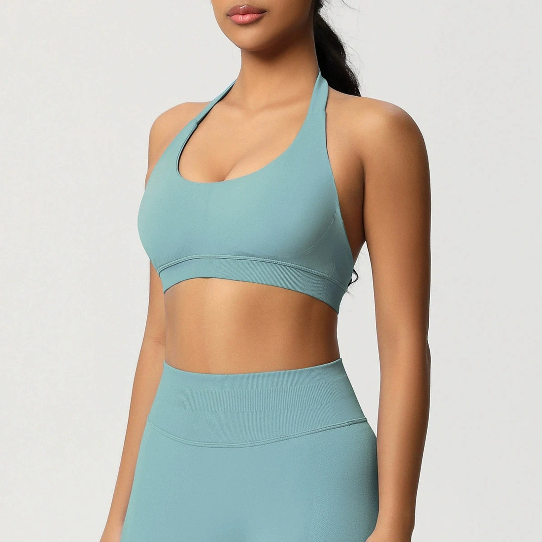 Sports Bra Seamless Workout Tops Gym Fitness Underwear Yoga Bras Sexy Athletic Sport Bra Women Backless Gym Training Crop Top - ATFH