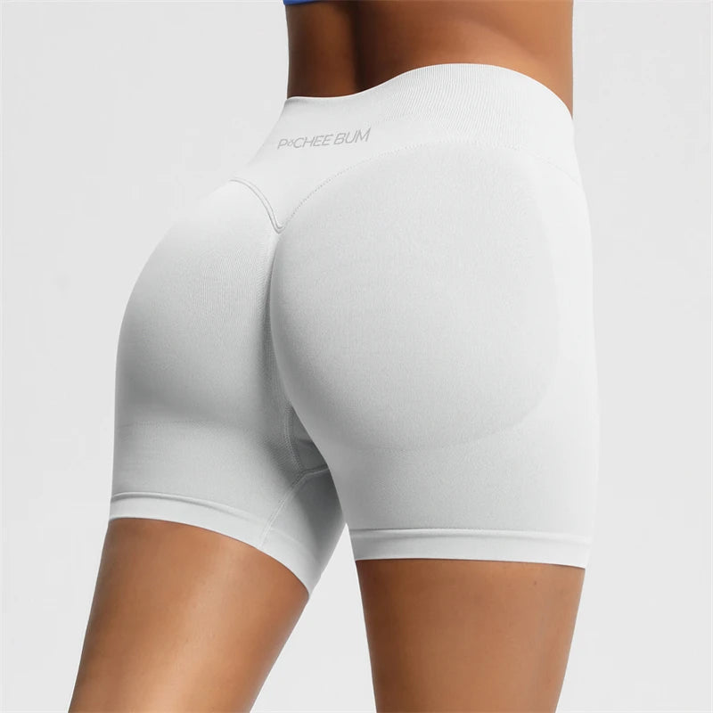 BUM Shaping Yoga Shorts Woman Stretch Breathable Peach Hip Fitness Running Shorts Hip High Stretch Impact Wicks Gym Shorts