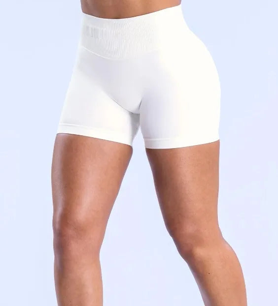 SHINBENE 4.5"  Women High Waist Shorts Yoga Seamless Exercise Scrunch Biker Booty Fitness Shorts Tahsi Fashion House