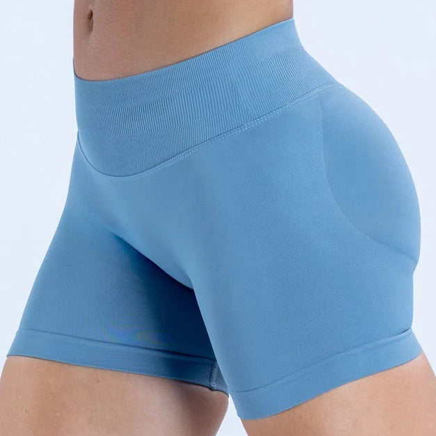 Dlogo6 New Colors of Women's Gym Shorts, Sports Hip Cinching Seamless Leggings, Yoga Pants, Cycling Running Sportswear