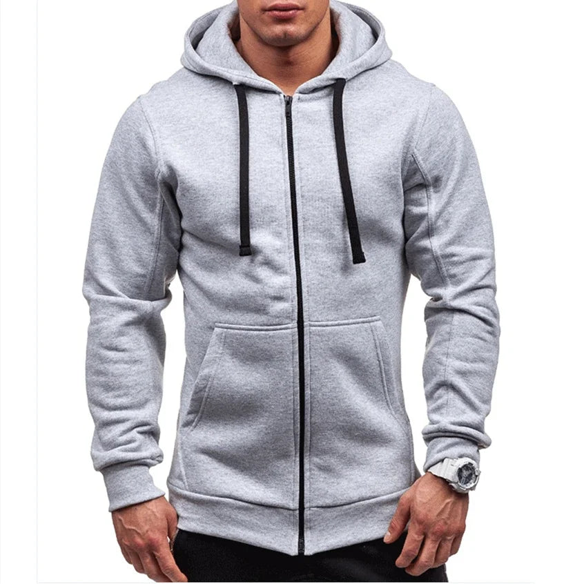 MRMT 2026 New Men's Hoodies Sweatshirts Zipper Hoodie Men Sweatshirt Solid Color Man Hoody Sweatshirts For Male Sweatshirts - ATFH