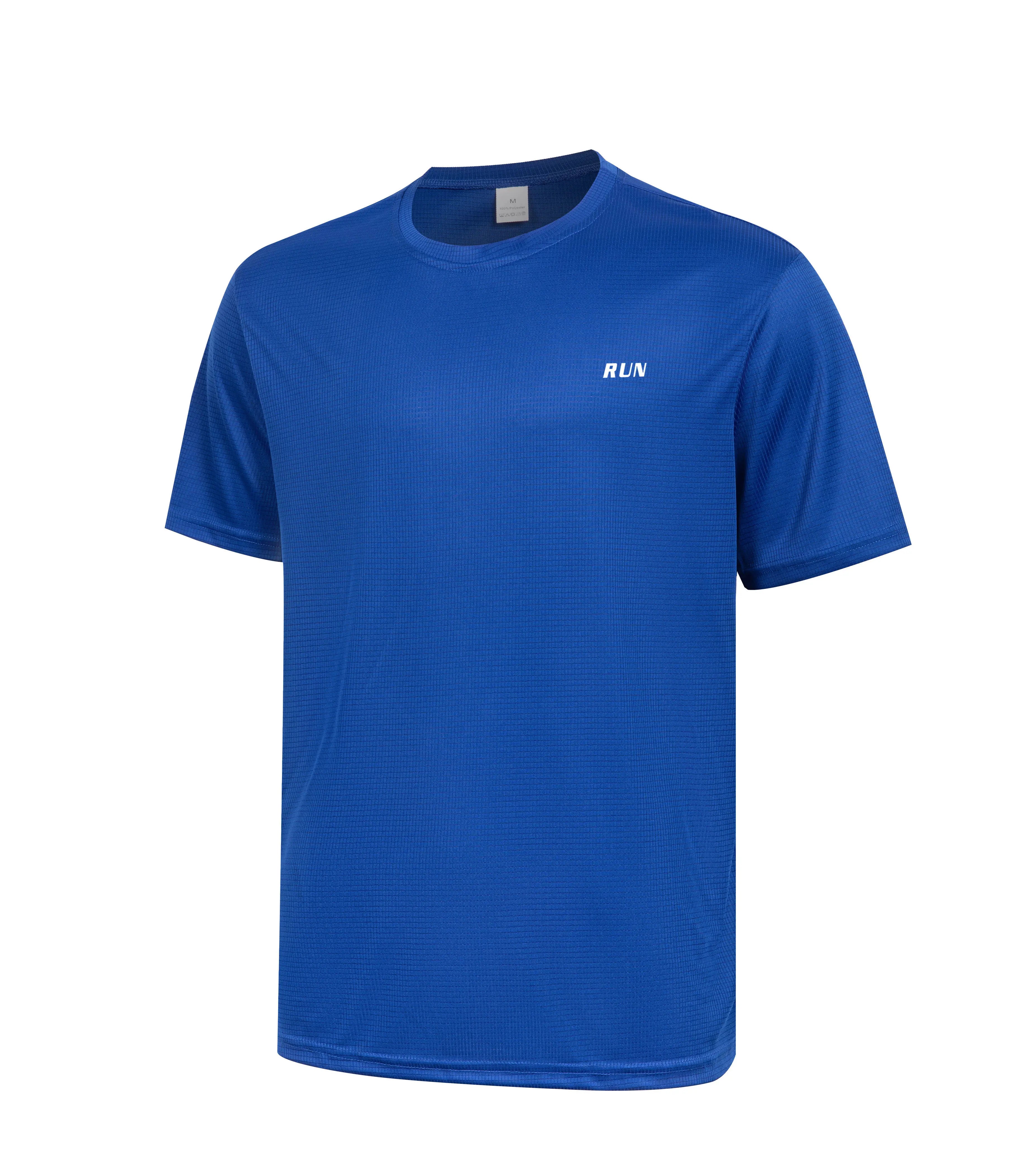 Summer Mens Quick Dry Running Bodybuilding Shirts Sport Gym t Shirt Men Short Sleeve Fitness Tops Oversized t-Shirt Jersey 2025