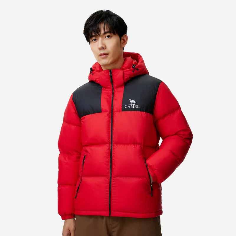 GOLDEN CAMEL Outdoor Down Jackets Women Men's Winter Coats Windbreakers Thickened Plush Bread Jacket for Men 2024 Winter New