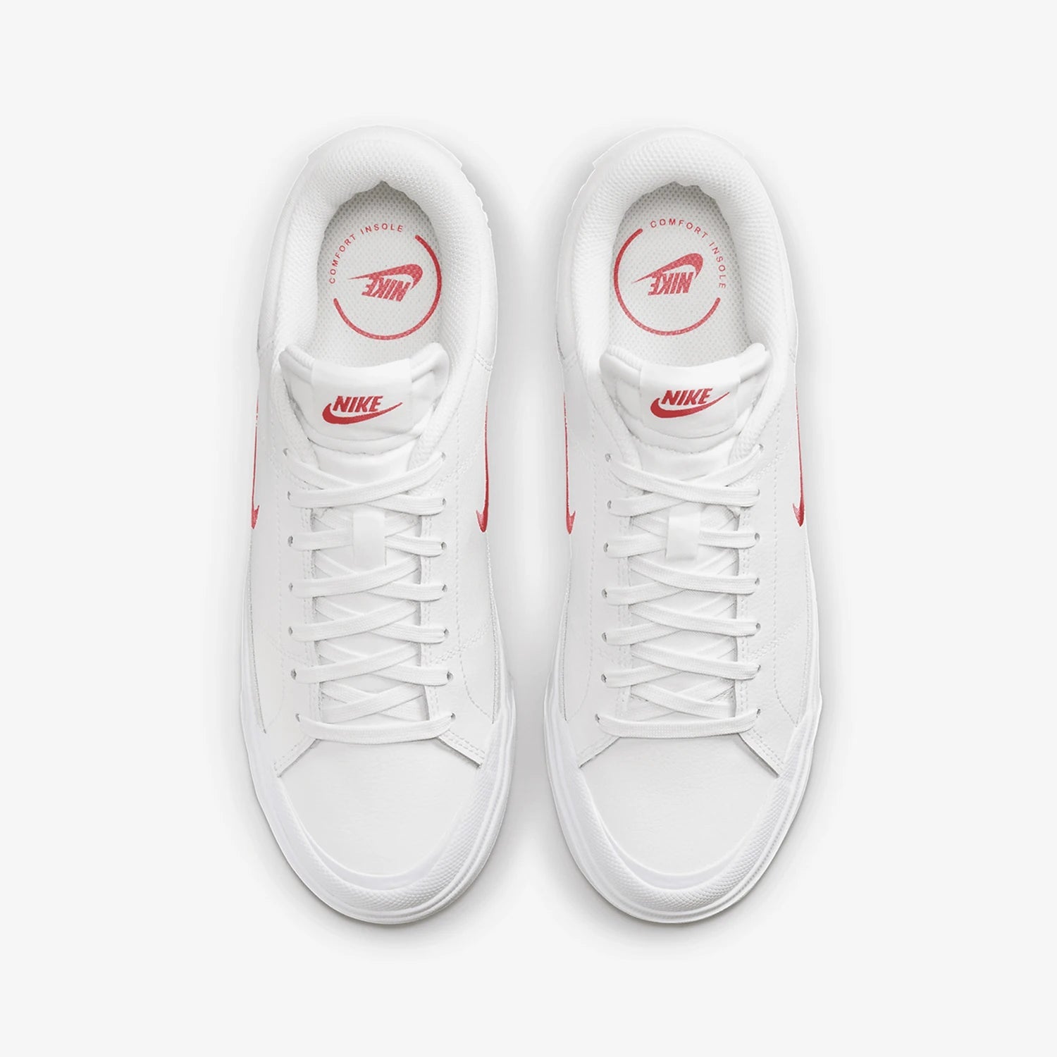 Nike Official 2024 New Women's Fashion Thick-Sole Wear-Resistant Casual Sneakers FV5526-102 ATFH