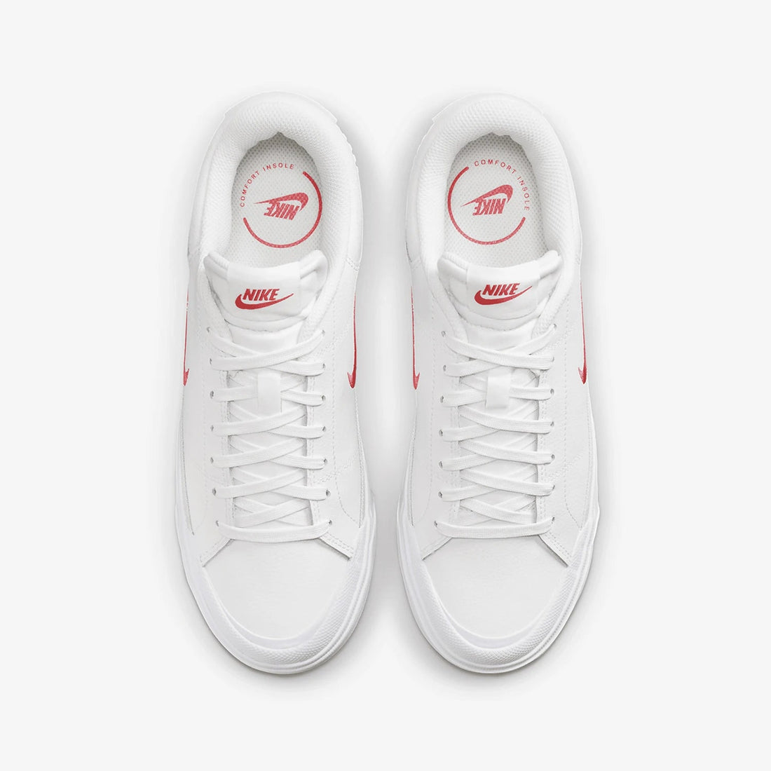 Nike Official 2024 New Women's Fashion Thick-Sole Wear-Resistant Casual Sneakers FV5526-102 ATFH