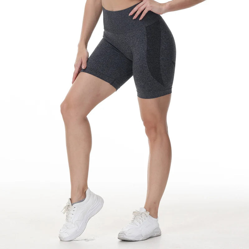 Push Up Yoga Shorts Spandex Solid Seamless Shorts Soft Workout Clothes For Women Tights Fitness Outfits Yoga Pants Gym Wear Tahsi Fashion House