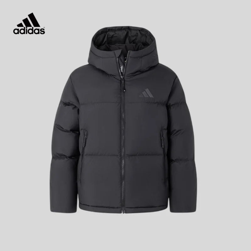 Adidas Winter New Women's Loose Hooded Bread Down JV6192