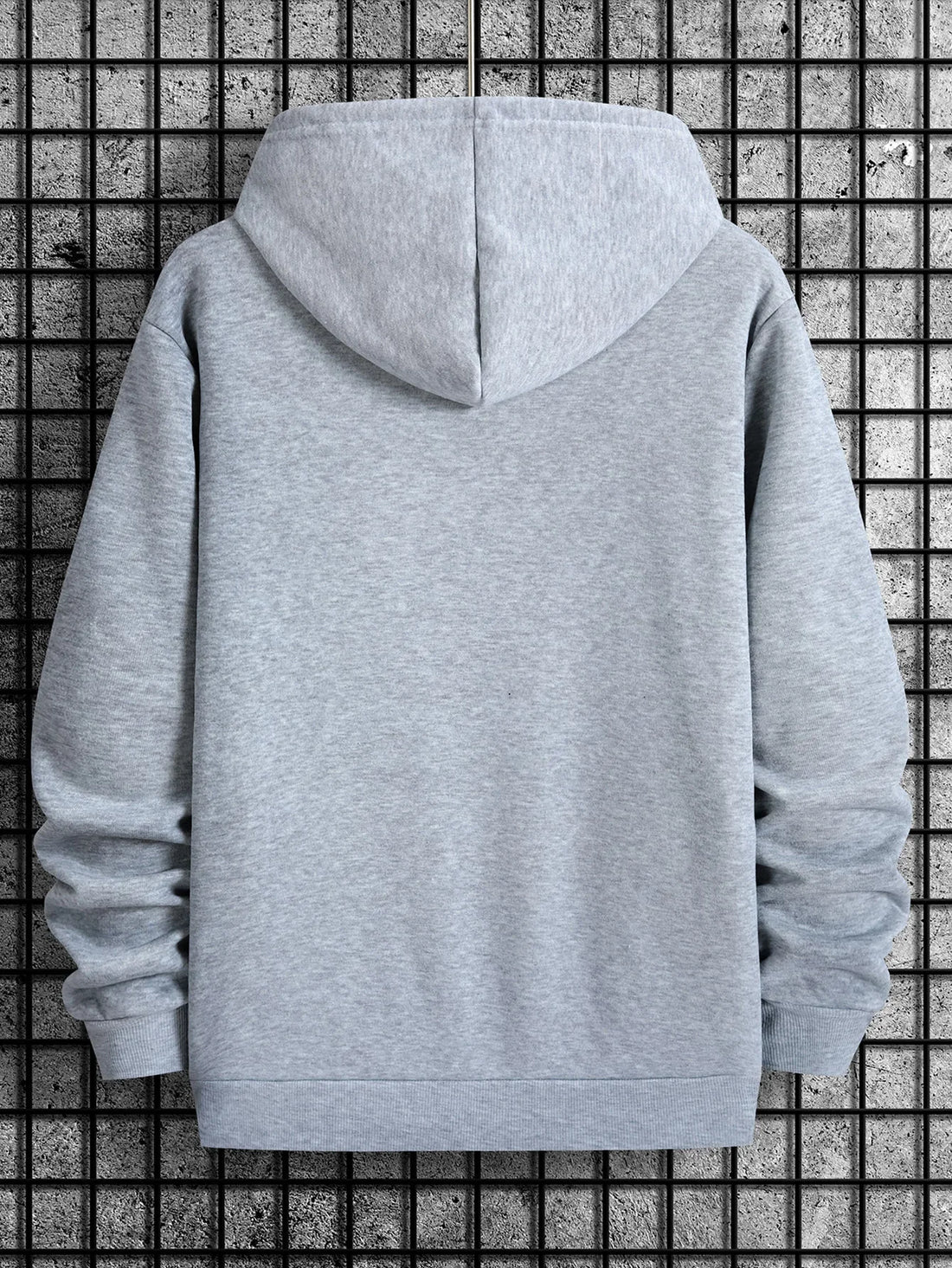 Men Oversized Hoodie Autumn Winter Fleece Lined Sweatshirt, NYC Brooklyn Urban Street Graphic Hooded Sweatshirt