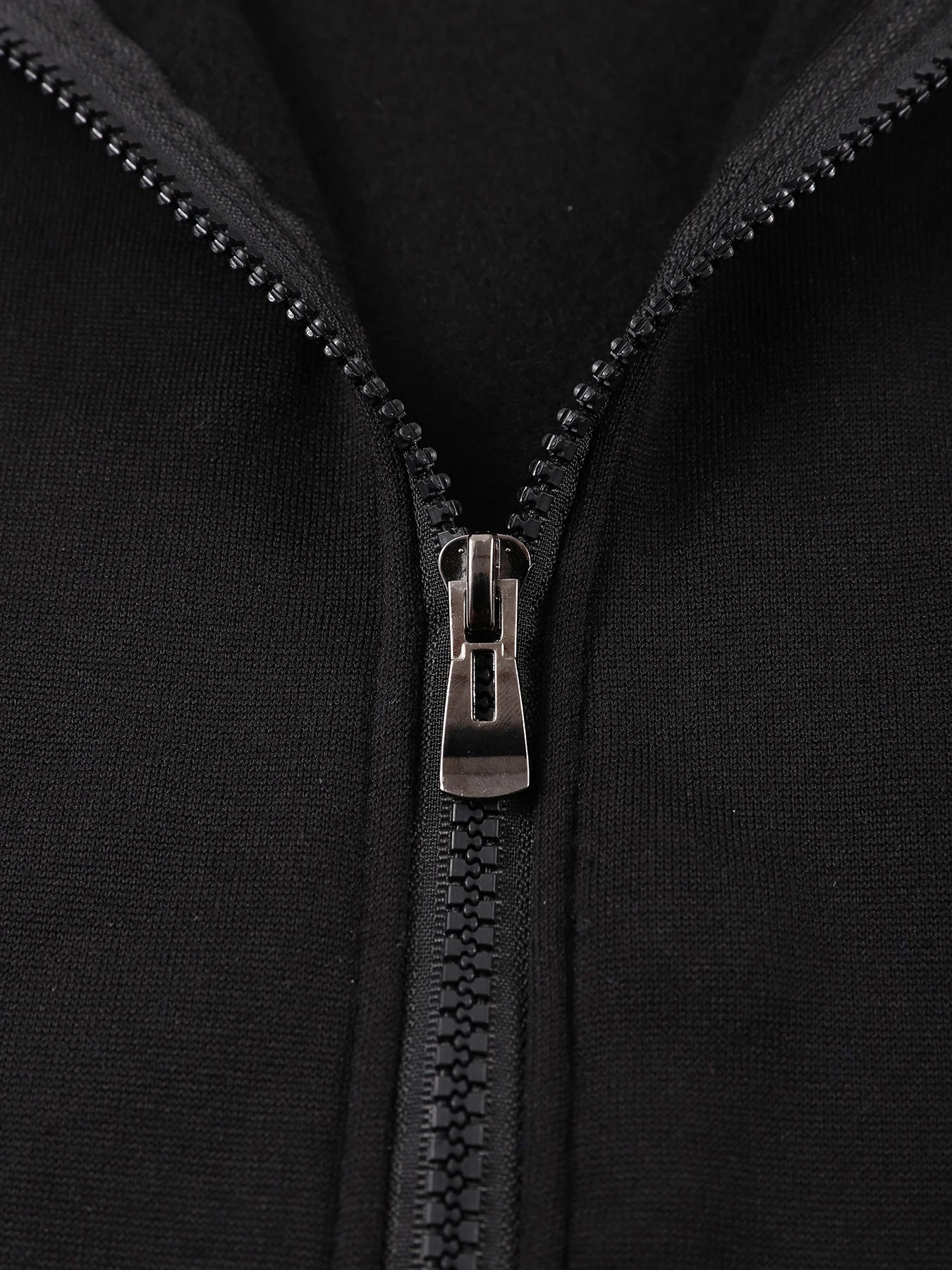 Autumn Winter Zip-Up Hoodie Solid Casual Outwear Comfy Fashion Sweatshirts Fleece Street Veste Loose Oversize Top Soft lothes - ATFH