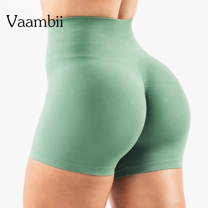Seamless Yoga Shorts Cycling Jogging Fitness Shorts Plus Size Yoga Pants High Waist Push Up Leggings Athletic Wear For Women Tahsi Fashion House