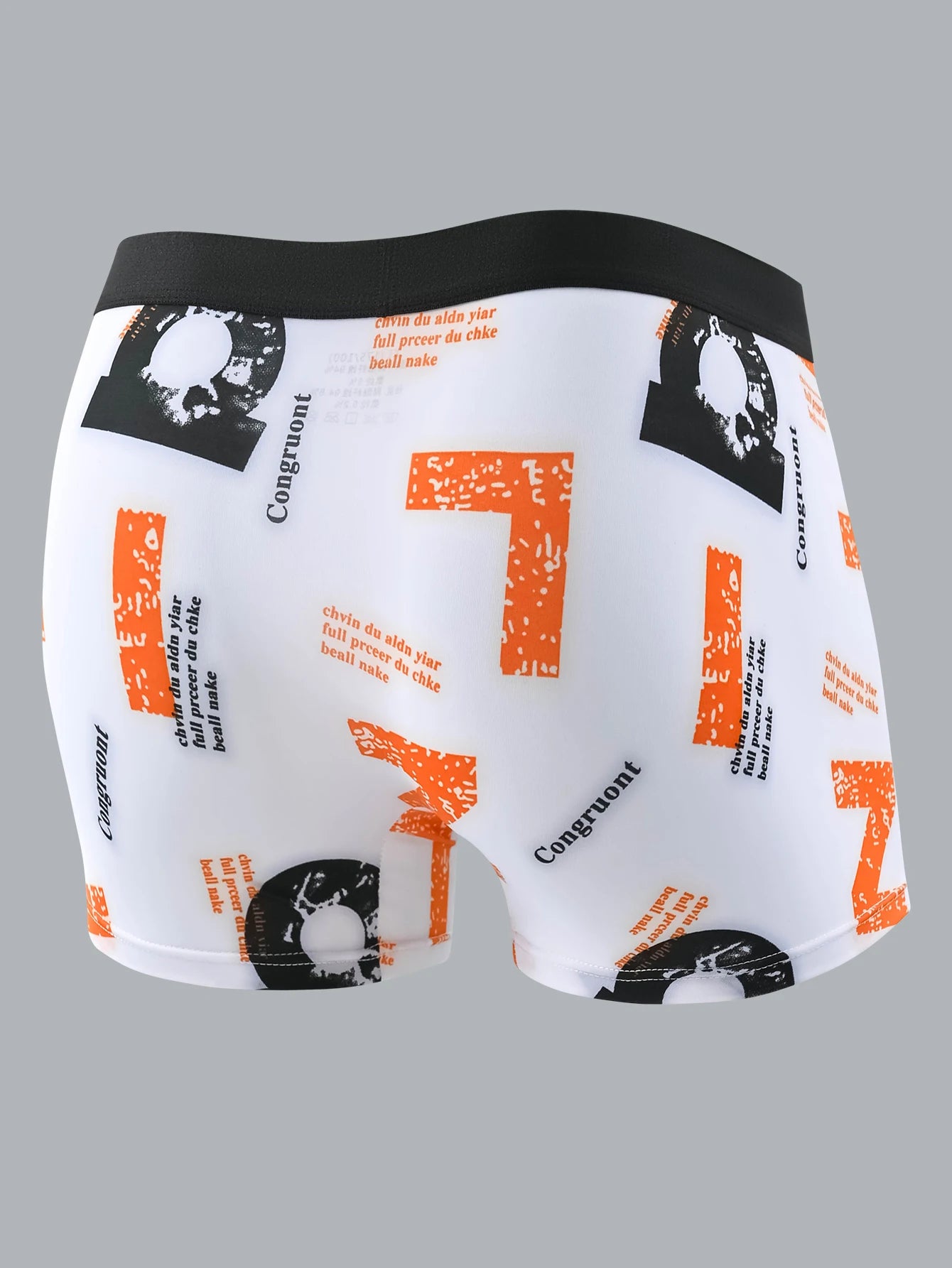 6 Pieces of Breathable and Soft Men's Boxer Shorts, Men's Sports Style Shorts, Stretchy and Comfortable, Men's Underwear, Perfect for Casual Style