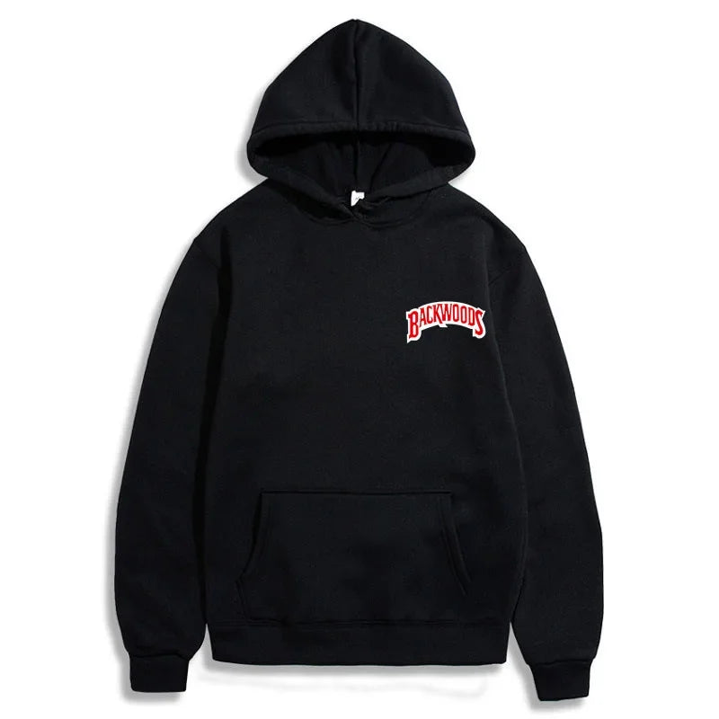 Backwoods Hoodie Men Women Sweatshirt Print Unisex Streetwear Hip Hop Style Autumn Winter Fashion Hip Hop Tops Clothes Male - ATFH