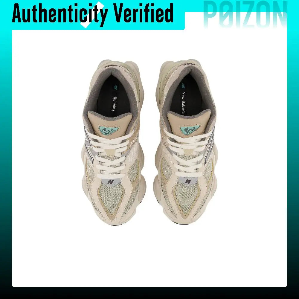 New Balance NB 9060 Casual Shoes Unisex Low-top Light Gray U9060MAC