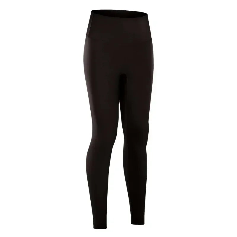 2025 New High Waist Naked Feeling Yoga Pants Women Push Up Sports Leggings Fitness Running Seamless Leggings Gym Girl Leggings - ATFH