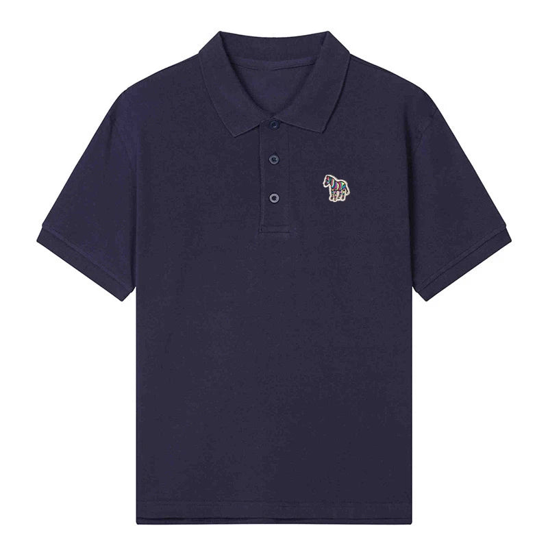 Hot Sales New Men's Women Quality Polo Shirt Little Cartoon Embroidery T-shirt Cotton Comfortable Short Sleeve Summer Tees Tops