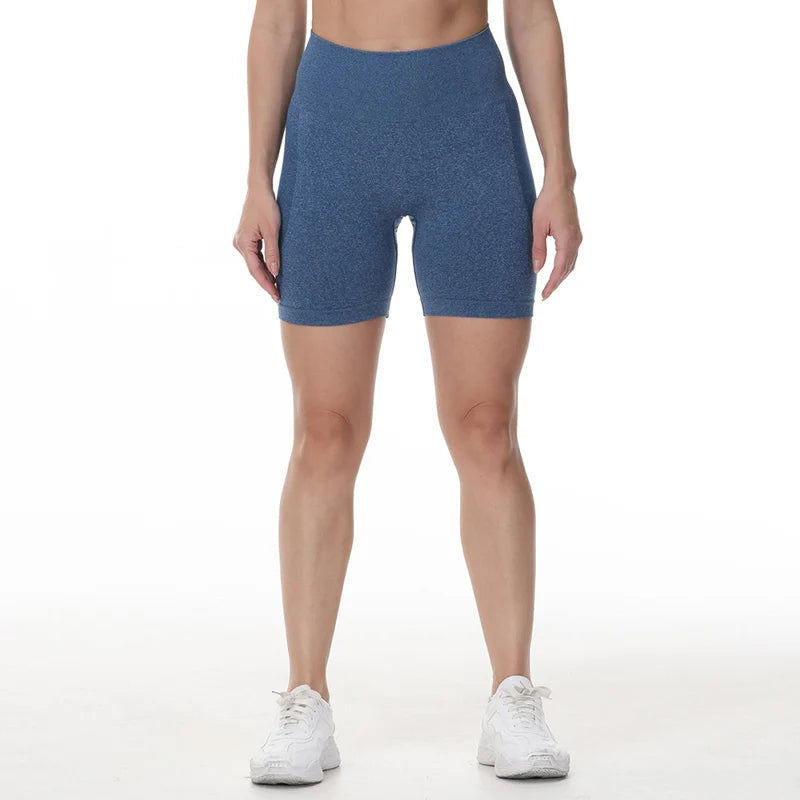 Push Up Yoga Shorts Spandex Solid Seamless Shorts Soft Workout Clothes For Women Tights Fitness Outfits Yoga Pants Gym Wear Tahsi Fashion House