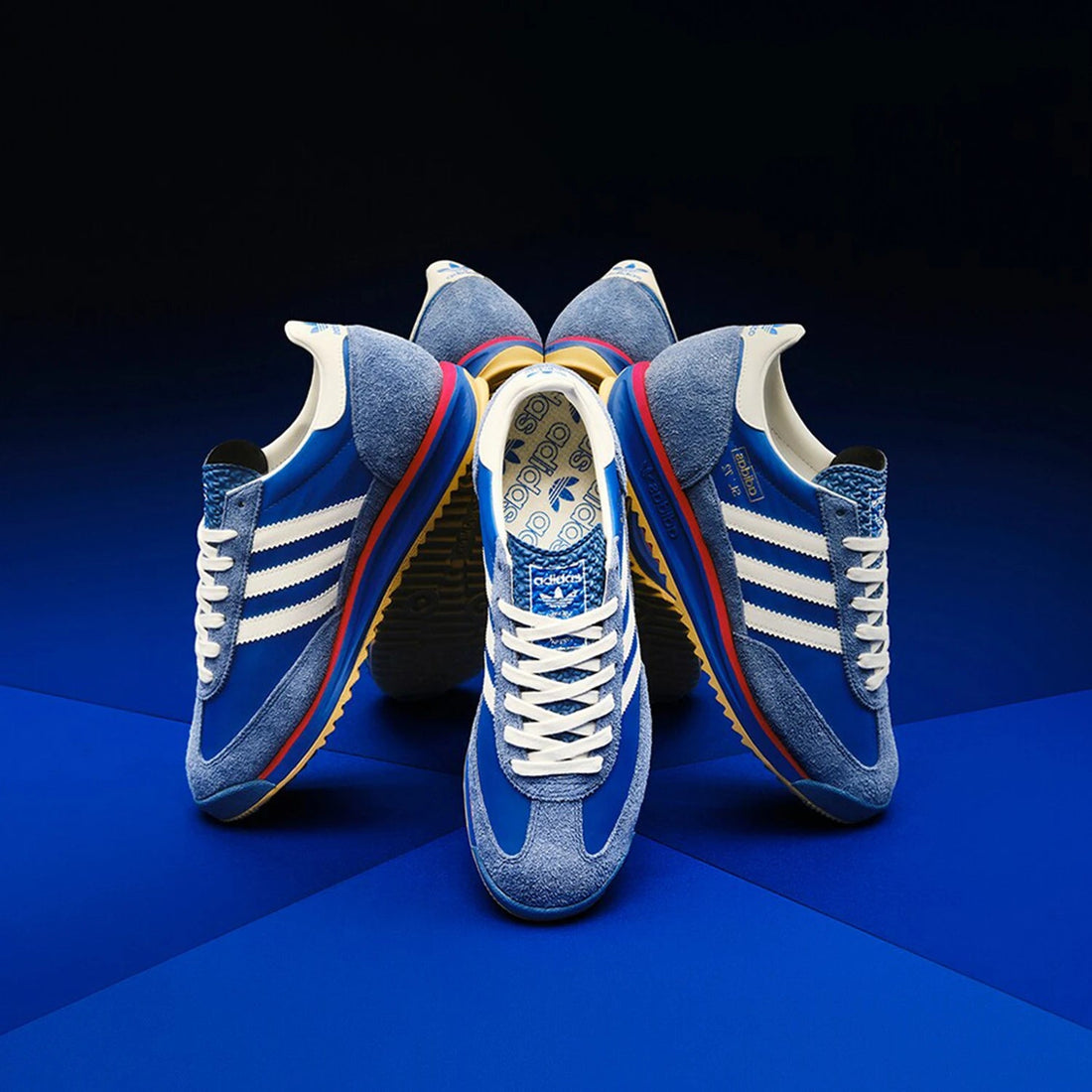 Adidas Official Authentic Three Stripes Unisex Retro Comfortable Durable Sports Shoes IG2132 ATFH