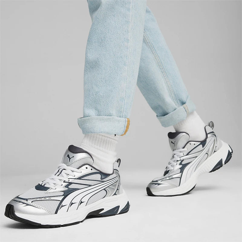 Puma genuine new unisex mesh breathable lace up anti slip and shock-absorbing casual shoes 392724-16